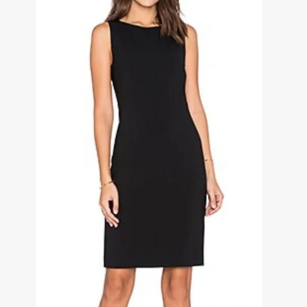 Theory Black Sleeveless Dress